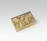 Box with golfers by Hagenauer, sold Mar 2022