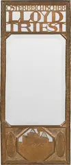 Mirror for the Österreichischer Lloyd Triest by Josef Hoffmann, sold Jul 2021