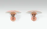 Poul Henningsen, Pair of lamps "Kupfer PH 4-5 / 3