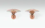 Poul Henningsen, Pair of lamps "copper PH 4-5 / 3