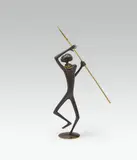 Hagenauer, Small African man with spear
