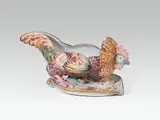Émile Gallé, Large bowl rooster "Gockel