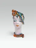 Vally Wieselthier, Head of a woman with orange flower
