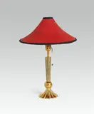 Hagenauer, Table lamp with red shade