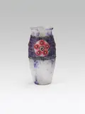 Joseph Gabriel Rousseau, Vase with floral medaillons