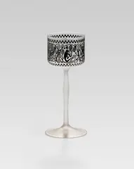 Josef Hoffmann, Wine glass with "Affenfries