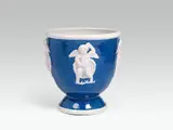 Michael Powolny, Cachepot with putti