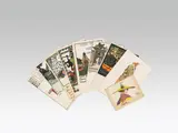 a. o. Urban Janke, 8 Postcards and 1 table card