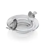 Lalique, DEUX MOINEAUX MOQUEURS BOWL