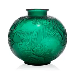 René Lalique, POISSONS VASE, NO. 925
