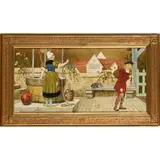 Henry Stacy Marks, 'THE SCHOOLBOY' FROM THE SEVEN AGES OF MAN, CIRCA 1880, 1880, earthenware