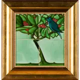 Charles Francis Annesley Voysey, FRAMED FOUR-TILE PANEL, CIRCA 1900, 1900