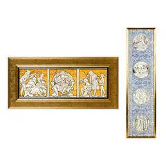 John Moyr Smith, 'HUSBANDRY', A FRAMED TILE PANEL, CIRCA 1875, 1875