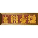 Augustus Welby Northmore Pugin, FRAMED 'EARLY ENGLISH TILE PATTERNS' ENCAUSTIC TILE PANEL, CIRCA 1850, 1850, earthenware