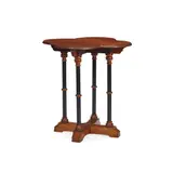 Charles Bevan, REFORMED GOTHIC OCCASIONAL TABLE, CIRCA 1880, 1880, oak and ebonised oak