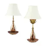 William Arthur Smith Benson, TWO ARTS & CRAFTS TABLE LAMPS, CIRCA 1900