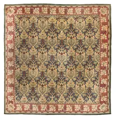 John Henry Dearle, ARTS & CRAFTS HAMMERSMITH CARPET, CIRCA 1880, 1880, hand-knotted wool
