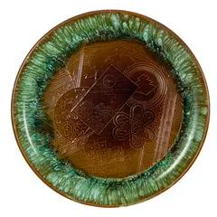 Christopher Dresser, PLATE, CIRCA 1880, 1880, glazed earthenware