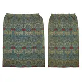 William Morris, PAIR OF 'TULIP & ROSE' PATTERN CURTAINS, CIRCA 1876