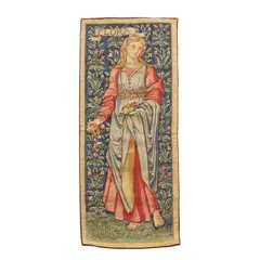 Edward Burne-Jones, 'FLORA' TAPESTRY, CIRCA 1930, 1930, wool and silk