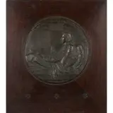 Augustus Saint-Gaudens, ROBERT LOUIS STEVENSON, MODELLED1887-88, THIS VERSION CIRCA 1900, 1900, bronze
