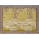 Charles Francis Annesley Voysey, 'BIRD & LEAF' FABRIC PANEL, CIRCA 1897, 1897, woven silk and wool double cloth