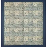 Charles Francis Annesley Voysey, FRAMED FURNISHING FABRIC PANEL, CIRCA 1898, 1898