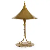 Arthur Dixon, ARTS & CRAFTS TABLE LAMP, CIRCA 1908, 1908, brass