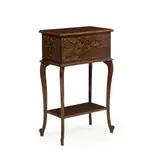 WORK TABLE, CIRCA 1920 by Arthur Simpson Of Kendal, 1920, stained oak, offered Oct 2025