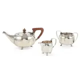 A. E. Jones, THREE-PIECE TEA SERVICE, 1917