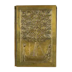 Alexander Ritchie, BLOTTER, CIRCA 1900, 1900, repoussé-decorated brass