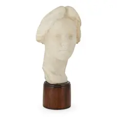 Pilkington Jackson, HEAD OF A WOMAN, 1924, 1924, marble