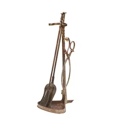 Robert Lorimer, FIREPLACE SET, CIRCA 1900, 1900, steel