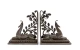 Edgar Brandt, SEATED GAZELLES PAIR OF BOOKENDS, CIRCA 1925, 1925, cast and wrought iron