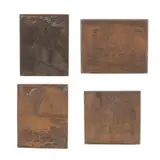 F. L. Griggs, FOUR ELECTROTYPE PRINTING BLOCKS, CIRCA 1906-23