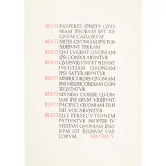 F. L. Griggs, THE BEATITUDES