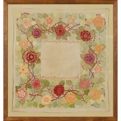 F. L. Griggs, FRAMED EMBROIDERY, CIRCA 1925, 1925