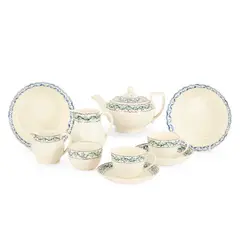 Grace Barnsley, TEA SERVICE, CIRCA 1920, 1920, painted and glazed Wedgwood earthenware