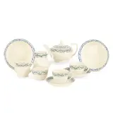 Grace Barnsley, TEA SERVICE, CIRCA 1920, 1920, painted and glazed Wedgwood earthenware