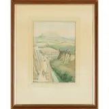 Norman Jewson, MOUNT SORACTE FROM CIVITA CASTELLANA
