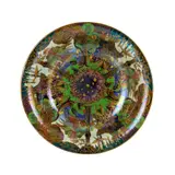 Daisy Makeig-Jones, 'GARDEN OF PARADISE (VARIATION I)' FAIRYLAND LUSTRE LILY TRAY, CIRCA 1925, 1925, lustre-glazed earthenware