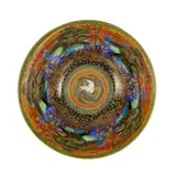 Daisy Makeig-Jones, 'POPLAR TREES' FAIRYLAND FLAME-LUSTRE FOOTED BOWL, CIRCA 1925, 1925, lustre-glazed earthenware