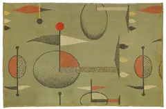 Agnes Pinder Davis, CARPET FOR RMS QUEEN MARY, DESIGNED CIRCA 1936, 1936, machine-woven wool