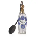 CORNFLOWERS ATOMISER by Joseph Gabriel Rousseau, enamelled glass, offered Jun 2025
