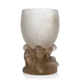 QUATRE FIGURINES FEMMES FORMANT SOUTIEN VASE, CP409 by René Lalique, sold Jun 2025