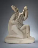 Mademoiselle Claude Lévy, GUITARISTE, stoneware