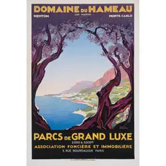 Roger Broders, DOMAINE DU HAMEAU, MENTON, CAP MARTIN, MONTE-CARLO