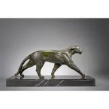 Michel Decoux, PANTHER, patinated bronze
