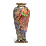 Daisy Makeig-Jones, FAIRYLAND LUSTRE IMPS ON A BRIDGE VASE