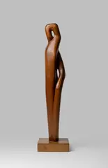 Denis Mitchell, FIGURE c.1951-53, 1951, mahogany